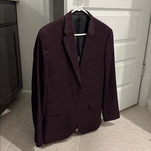 Elegant Dark Purple Blazer